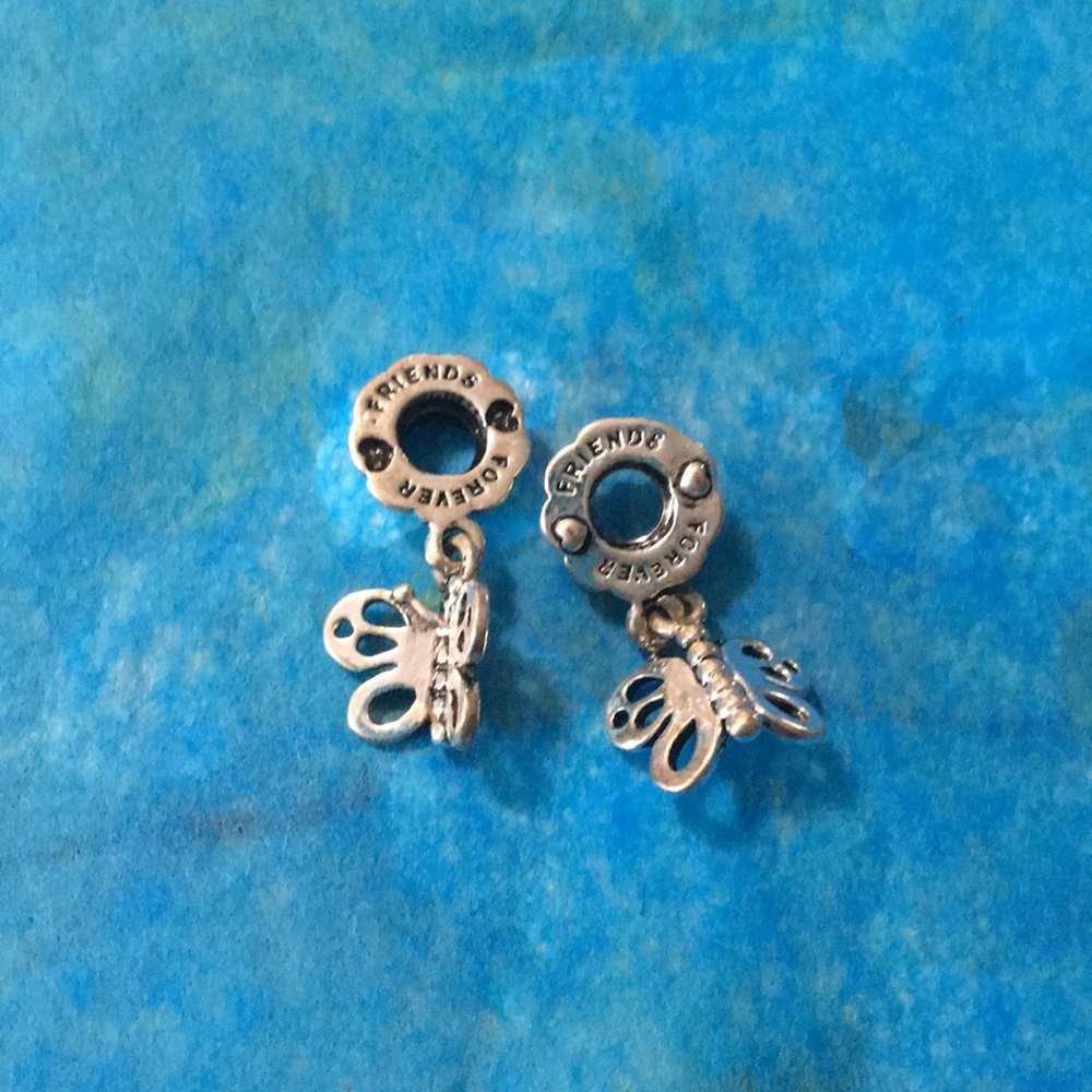 Pandora Best Friends Forever Charm Retired